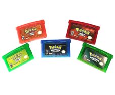 Game Boy Advance Pokemon Game Card NDSL/GBM/GBASP GBA Game Cassette Classic Hot Selling Pocket Monster Red, Blue, Emerald, Fire Red Green Leaf