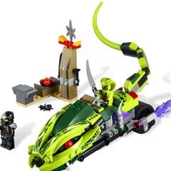 Lego Ninjago 9447: Lasha's Bite Cycle (2012) 100% Complete (NO BOX)