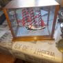 Large Old Ship in a large Glass Case Lovely Display Image 4