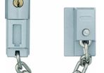 Abus Heavy Duty Lockable Door Chain Silver