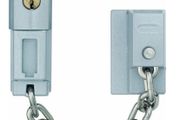 Abus Heavy Duty Lockable Door Chain Silver