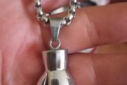 boxing glove xl thick heavy chain pendant