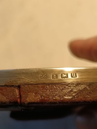 1919 A&J Zimmerman Sterling Silver Photo Frame