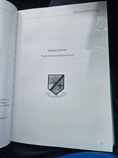 Red Sashes & Proud Hearts. 125 Years Of Milltown CO KILDARE. G.A.A.Club. First Edition Hardback With Dustjacket In Good Condition.  See Photos For Same.