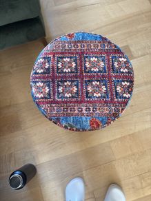 Turkish ottoman footstool