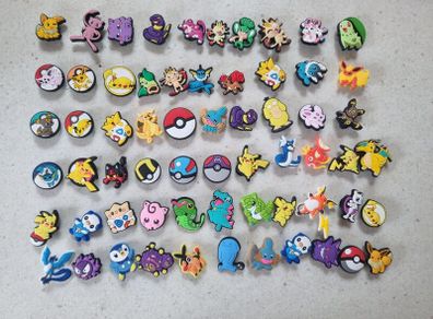 Pokemon Shoe Charms
