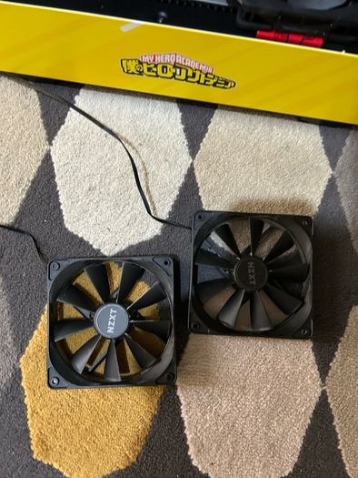 pc case with fans and cooler