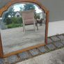 Solid Oak framed mirror Image 2