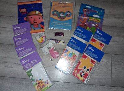 Joblot Big Party Bundle - Brand New Invitations, Balloons, Loot Bags, Etc - RRP - 40+