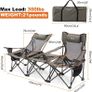 Camping Chairs Folding Reclining Portable Chair with Cup Holder Detachable Side Table and Carry Bag (FREE SHIPPING) Image 2