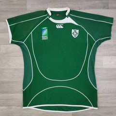 Vintage Ireland 2007 Rugby World Cup Player Issue jersey Shirt Mens 4XL Player Fit
