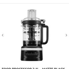 kitchen aid 2.1lt food processor - new in box