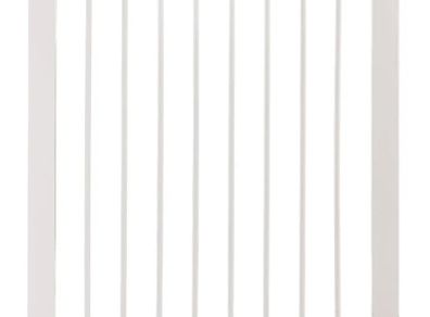 Stair Gate Maxi Secure Toddler & Baby Gate 76-82cm extends up to 117cm with separately sold extensions | Pressure Fit Baby Safety & Dog Gate for Doorways | No-Screw Install Child Gate, White