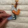 Little Mermaid King Triton Figure Disney Cake Topper approx. 8 cm. Used Please see photos Image 8