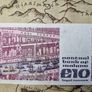 10 Pound B Series 02/02/81 Irish Note Image 2