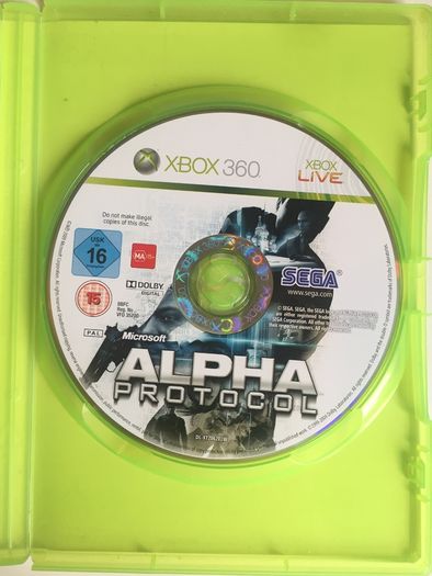 Alpha Protocol [2010] (Xbox 360 Game)