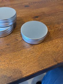 Aluminium containers 100ml