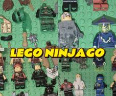 Lego Ninjago Figure Bundle and Accessories