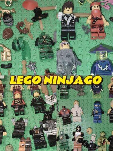 Lego Ninjago Figure Bundle and Accessories