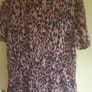 Womens DIESEL shirt blouse Sierra top blush leopard Size L large Brand new BNWT Image 10