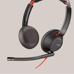 Poly headphones set with mic
