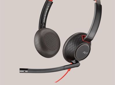 Poly headphones set with mic