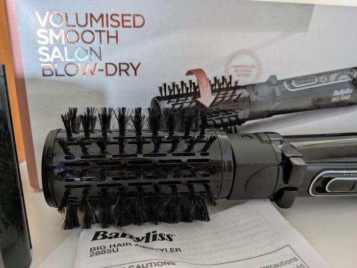 New BaByliss Big Hairy Rotating hair dryer