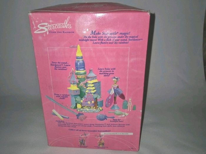 Starcastles Over The Rainbow Princess Laura & Star Castle 2001 Trendmasters NEW