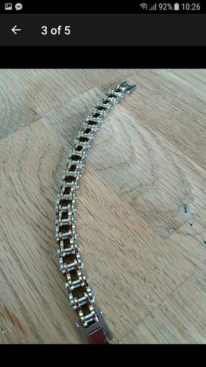 Biker bracelet