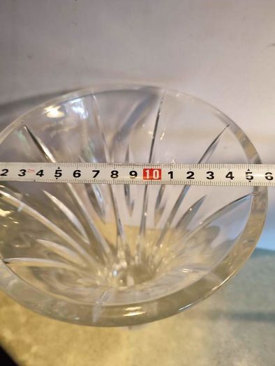 Marquis By Waterford Sheridan Collection Vase Trumpet Crystal Vase .  No. 5