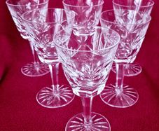 Waterford Crystal Claret Glasses
