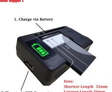 2022 Mobile Battery Charger Universal LCD Indicator Screen USB-Port For Cell Phone Chargers Battery Charging EU Plug