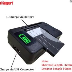 2022 Mobile Battery Charger Universal LCD Indicator Screen USB-Port For Cell Phone Chargers Battery Charging EU Plug