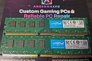 Crucial 16Gb Ddr3 Kit (2x8GB) 1600MHz  Desktop Memory