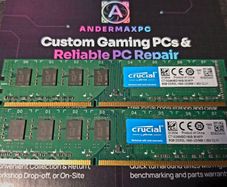 Crucial 16Gb Ddr3 Kit (2x8GB) 1600MHz  Desktop Memory