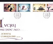 1981 Jersey Europa Folklore Commemorative Stamps First Day Cover (FDC)
