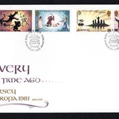 1981 Jersey Europa Folklore Commemorative Stamps First Day Cover (FDC)