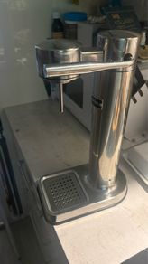 Aarke Carbonator 3 Sparkling Water Maker & CO2 Cylinder | Steel