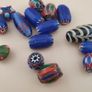 Vintage Mix Venetian Style Glass Lot of 15 Image 3