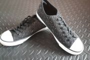 Black Sparkle Casual Trainers   Size 6