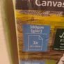 White canvas board for painting 50x70cm Image 5