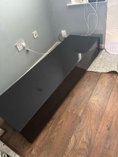 Black Lacquer TV & Storage