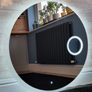 LED Bathroom Mirror Antifog Demister Makeup Magnifying Image 2