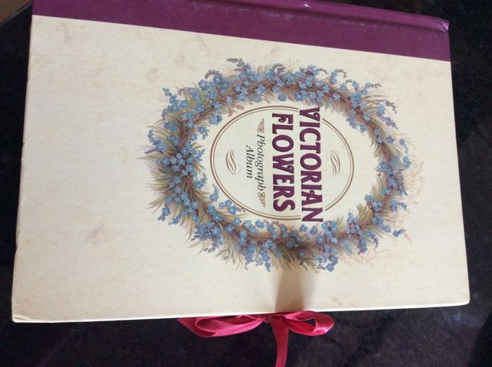 Victorian Flowers Photo Album