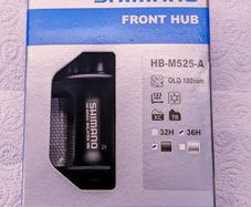 BNIB Shimano HB-M525A front disc hub incl. QR skewer