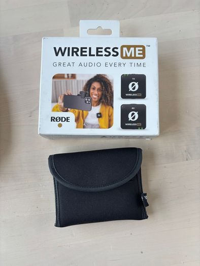 RODE Wireless ME Compact Wireless Microphone System for DJI, Insta360, GoPro, Sony, Canon, Lumix, Leica, Like New!