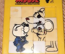 Vintage Retro Rare Danger Mouse Sliding Puzzle