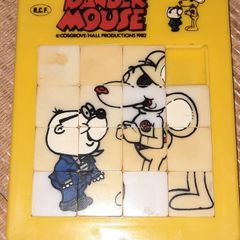 Vintage Retro Rare Danger Mouse Sliding Puzzle