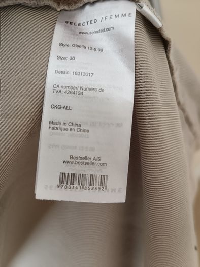 jacket selected/femme
