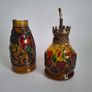 Miniature Stained Glass Oil Lamp Image 2